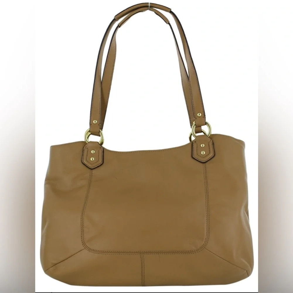 NWT! Coach Campbell Leather Belle Carryall